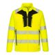 Portwest DX473 DX4 Hi-Vis Hybrid Baffle kabát Sárga / Fekete - S