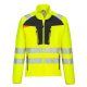 Portwest DX481 DX4 Hi-Vis Zip Base felső Sárga / Fekete - S