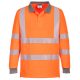 Portwest EC11 Eco Hi-Vis L/S póló (6-os csomag) Narancs - S