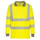 Portwest EC11 Eco Hi-Vis L/S póló (6-os csomag) Sárga - S