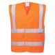 Portwest EC76 Eco Hi-Vis mellény (10 csomag) Narancs - L/XL