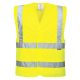 Portwest EC76 Eco Hi-Vis mellény (10 csomag) Sárga - S/M