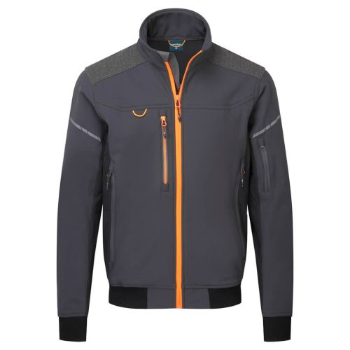 Portwest EV464 EV4 Softshell bomber dzseki (3L) Mole szürke - XXL