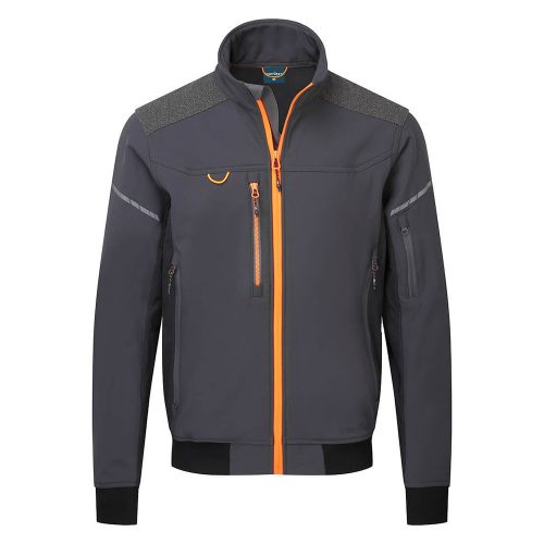 Portwest EV464 EV4 Softshell bomber dzseki (3L) Mole szürke - L