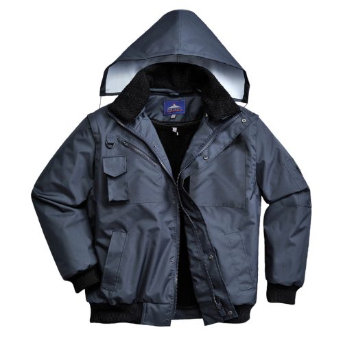 Portwest F465 4 az 1-ben Bomber dzseki Navy - L