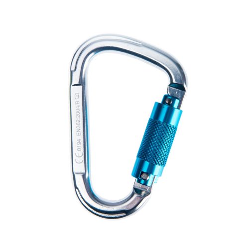 Portwest FP32 Aluminium Twist Lock karabiner Ezüst