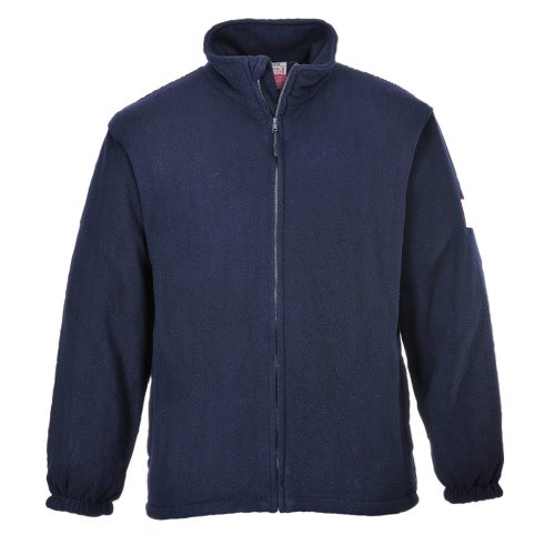 Portwest FR30 FR antisztatikus polár pulóver Navy - XXL