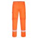 Portwest FR401 Bizflame Plus Lightweight Stretch lángálló nadrág Narancs - XL