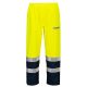 Portwest FR410 Bizflame Rain+ Hi-Vis Light Arc nadrág Sárga / Navy - S