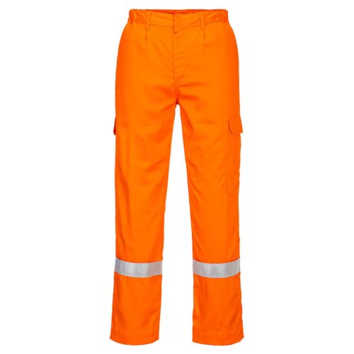 Portwest FR412 FR Lightweight antisztatikus nadrág Narancs - L