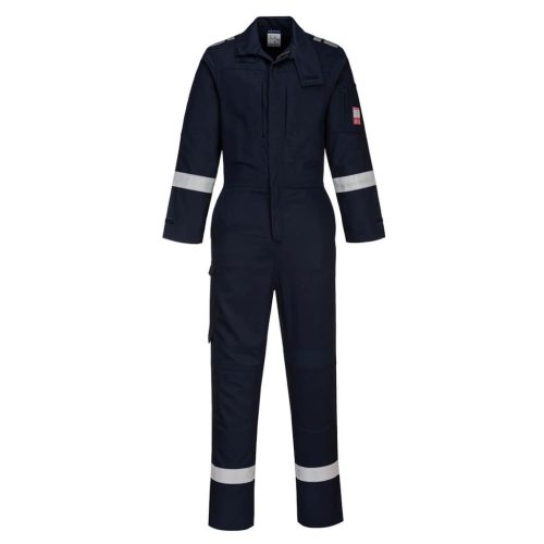 Portwest FR502 Bizflame Plus Lightweight Stretch lángálló overál Navy - XL