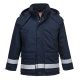 Portwest FR59 FR Anti-Static téli kabát Navy - M