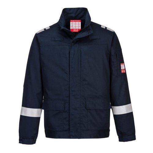 Portwest FR601 Bizflame Plus Lightweight Stretch lángálló kabát Navy - 3XL