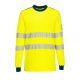 Portwest FR701 WX3 Lángálló Hi-Vis póló Sárga / Navy - XXL