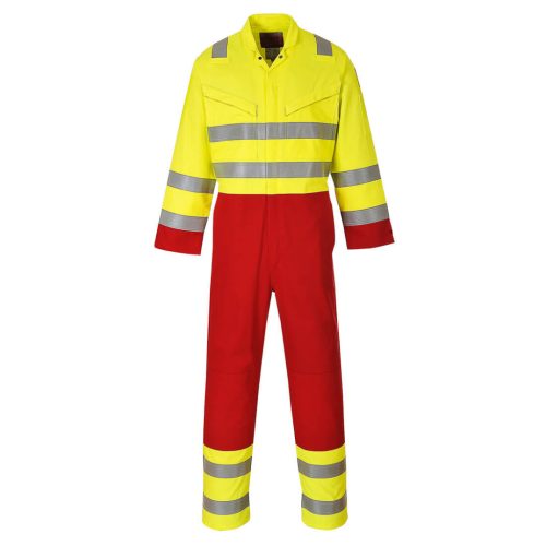 Portwest FR90 Bizflame Work Hi-Vis overál Sárga - L