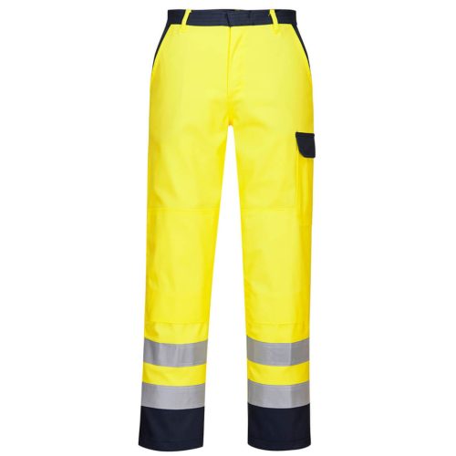 Portwest FR92 Bizflame Work Hi-Vis nadrág Sárga - M