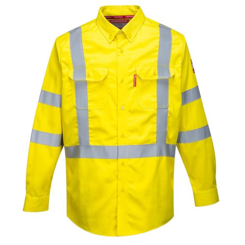 Portwest FR95 Bizflame 88/12 FR Hi-Vis ing Sárga - 5XL