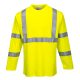 Portwest FR96 FR Hi-Vis hosszú ujjú pólóing Sárga - 5XL