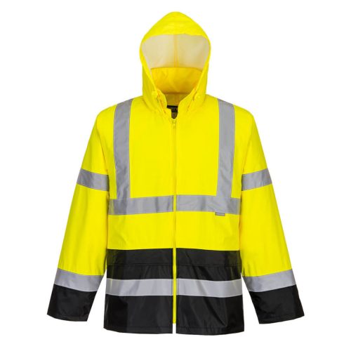 Portwest H443 Hi-Vis Classic Contrast esődzseki Sárga / Fekete - S