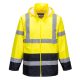 Portwest H443 Hi-Vis Classic Contrast esődzseki Sárga / Navy - S