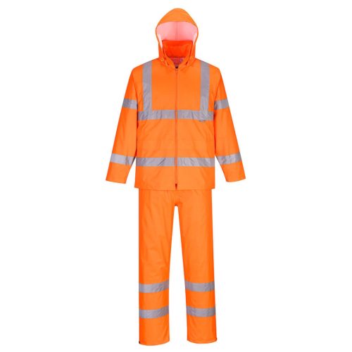 Portwest H448 Hi-Vis Packaway esőruha Narancs - L