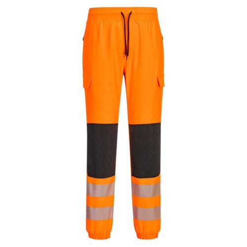 Portwest KX346 PW3 Hi-Vis Flexi Jogger Narancs / Fekete - L