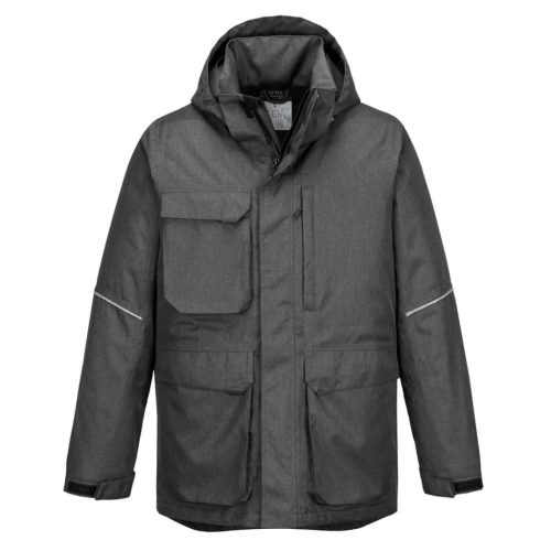 Portwest KX360 KX3 Parka Kabát Szürke - 3XL