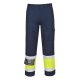 Portwest MV26 Hi-Vis Modaflame nadrág Sárga / Navy - S