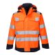 Portwest MV70 Modaflame Rain Multi Norm Arc kabát Narancs / Navy - 3XL