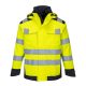 Portwest MV70 Modaflame Rain Multi Norm Arc kabát Sárga / Navy - L