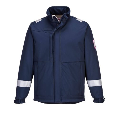 Portwest MV73 Modaflame Softshell kabát Navy - 3XL