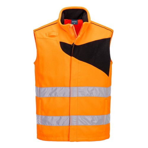 Portwest PW231 PW2 Hi-Vis polár Narancs / Fekete - XL