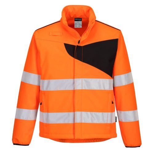 Portwest PW275 PW2 Hi-Vis Softshell (2L) Narancs / Fekete - S