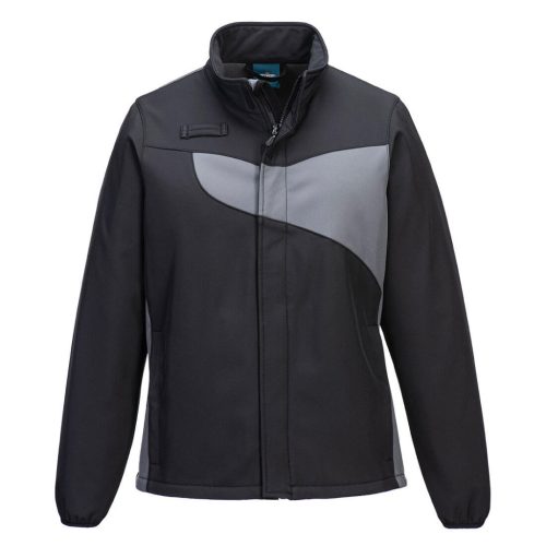 Portwest PW278 PW2 női Softshell kabát (2L) Fekete / Szürke - 3XL