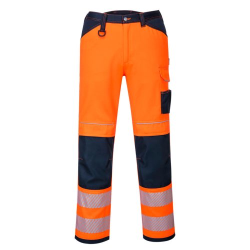 Portwest PW340 PW3 Hi-Vis nadrág Narancs / Navy - 28