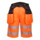 Portwest PW343 PW3 Hi-Vis Holster rövidnadrág Narancs / Fekete - 32