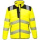 Portwest PW371 PW3 Hi-Vis Baffle kabát Sárga / Fekete - L