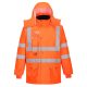 Portwest RT27 Hi-Vis légáteresztő az 7-in-1 közlekedési kabát Narancs - S