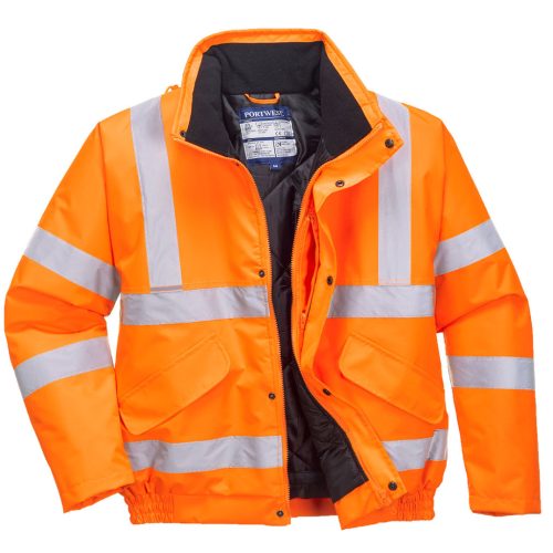 Portwest RT32 Hi-Vis bomber dzseki Narancs - S