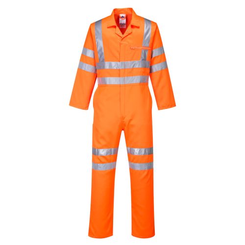 Portwest RT42 Hi-Vis polipamut overall Narancs - S