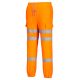 Portwest RT48 Hi-Vis Jogging nadrág Narancs - L