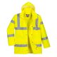 Portwest RT60 Hi-Vis légáteresztő rain traffic kabát Sárga - M