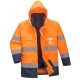 Portwest S162 Hi-Vis Lite 3 az 1-ben kabát Narancs / Navy - L