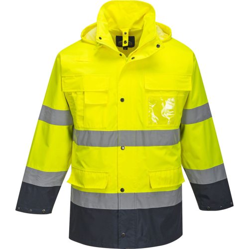 Portwest S162 Hi-Vis Lite 3 az 1-ben kabát Sárga / Navy - S