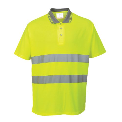 Portwest S171 Cotton Comfort pólóing Sárga - XS