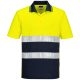 Portwest S175 Hi-Vis Kéttónusú könnyű póló S/S Sárga / Navy - S