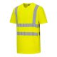 Portwest S179 Hi-Vis pamut póló pamut hálós betétes póló S/S Sárga - S