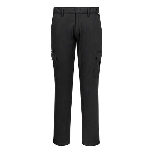 Portwest S231 Stretch Slim Combat nadrág Fekete - 30