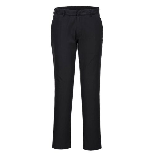 Portwest S235 Női Stretch Slim Chino nadrág Fekete - 28