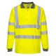 Portwest S277 Hi-Vis hosszú ujjú pólóing Sárga - S